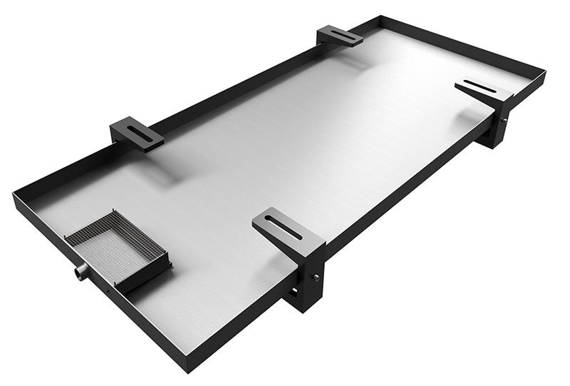 Ölprotektor ÖP9 Edelstahl-Auffangwanne