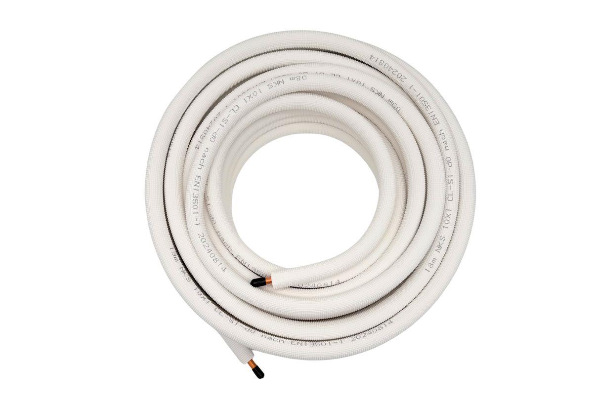 Kupferrohr isoliert Typ 1 | Kältemittelleitung 10 x 1,0 mm